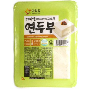 아워홈 연두부 250g [냉장포장], 16개