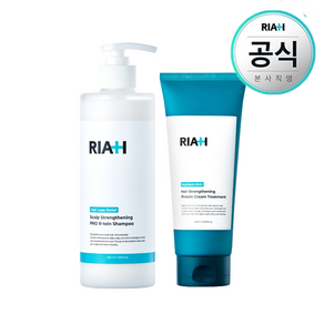 라이아 탈모증상완화 프로알테인 단백질 샴푸+트리트먼트 기획세트, 1세트, 400ml