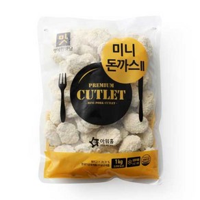 아워홈 미니돈까스 1kg, 1개