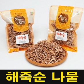 해죽순 건나물 폴리페놀 미네랄 건강식품 황금손 해죽순나물 500g, 1개