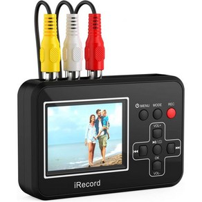 DIGITNOW Video to Digital Convete VHS Captue fom VCRsVHS TapesHi8CamcodeDVDTV Box and Gaming S, 1개