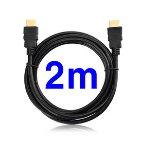 이지넷유비쿼터스 이더넷 채널 HDMI v1.4 케이블 2m NEXT-1002HDCA, 1개