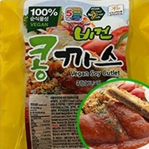 채식전문 러빙헛 비건콩까스 1.4kg/유기농현미 웰빙간식, 1.4kg, 1개