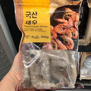 마산푸드 냉동 국산새우 500g, 일반포장 동절기만, 1개