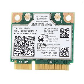 AC7260 7260HMW 듀얼 밴드 2.4G 5Ghz 867Mbps Wifi + BT4.0 미니 PCI-E Wifi 카드 S440 S540 E440 E540 FR