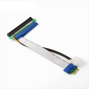 PCI Expess 아답터 PCIE 1X TO 16X SP966, 선택없음