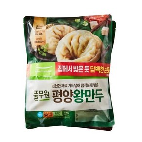 풀무원 평양 왕만두 490g, 2개