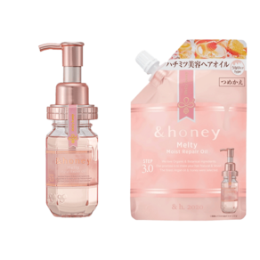 and honey 앤허니 멜티 모이스트 리페어 헤어 오일 100ml+리필 75ml 세트, 1개, 175ml