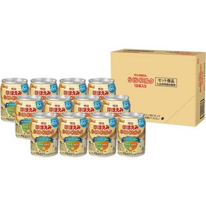 Meiji Smile 메이지 호호에미 라쿠라쿠 밀크 액상 분유 캔 0개월부터 240ml 12개