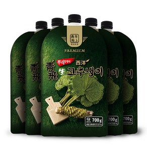 청비 생고추냉이 (700g/12봉), 12개, 700g