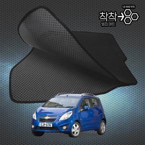 구형 스파크 벌집매트 (구형 신 스파크 포함 )M300 고무매트 바닥 발판 깔판 가솔린 LPG, 구스파크 (2011.3~2012.1), [일반벌집매트]트렁크매트만제작