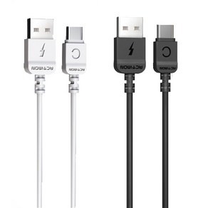 CABLE-100/200 USB C타입 고속전송 충전 케이블 1m/2m, MON-CABLE-100 C타입, 1개