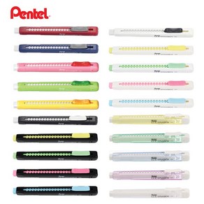 Pentel 펜텔 클릭 이레이져 슬라이딩 샤프식 지우개 (ZE80 ZE81)