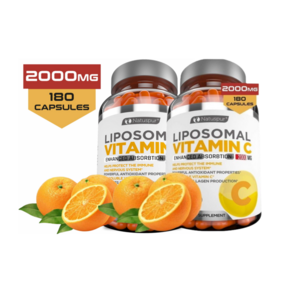 Vitamin C 2000mg 구 Vitology Labs 신 Natuspu 리포조말 리포좀 리포솜 비타민C, 180정, 2개