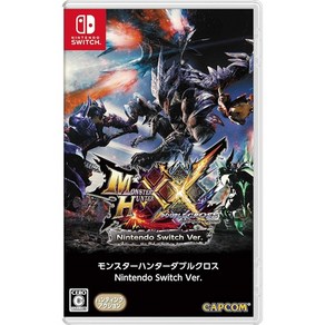 일본직발송 1. CAPCOM 몬스터 헌터 더블 크로스 NINTENDO SWITCH VER., 패키지 버전, 소프트만