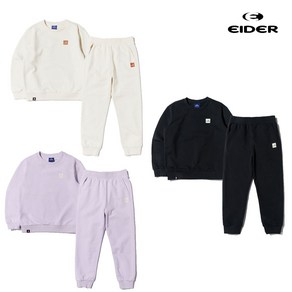 [매장정품] 아이더 EIDER 키즈 맨투맨 티 바지 상하의 세트 JUP23281