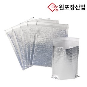 접착식 은박 보냉봉투 (무료배송), 20x25+4, 30개