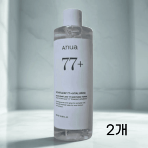 아누아 어성초 77% 수딩 토너 피부진정 대용량 [정품보장], 2개, 500ml