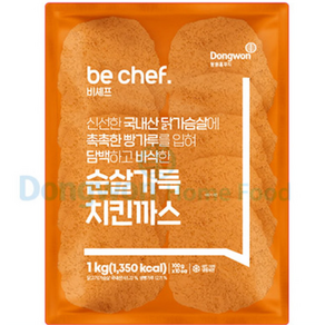 동원홈푸드 순살가득 치킨까스 1kg, 1개