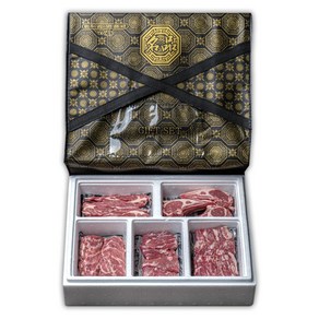 추석선물 프리미엄 양갈비 양고기 선물세트 1.5kg (소스3종), 1500g, 1개