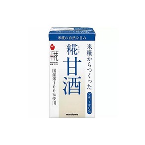 열사병 방지 영양 보급에도 마루코메 플러스 糀 쌀 糀에서 만든 糀감주 LL 국산 쌀 100% 사용 plant based 125ml×18병, 125ml, 18개, 1개입