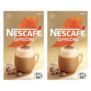 네스카페 카푸치노 커피 Nescafe Cappuccino Coffee, 2개, 10개입, 132g