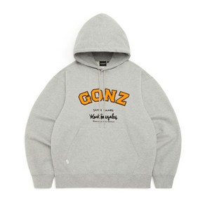 마크곤잘레스 MG ARCH FELT APPLIQUE SWEAT HOODIE - M/GREY Z231UHD050093 558467