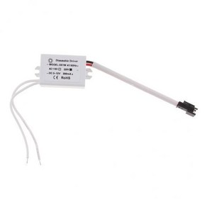 QDY 2x 3-12V 조광 가능 LED 드라이버 3x1W - LED 다운라이트용, 설명, 화이트, 설명, 1개