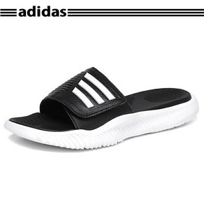 ADIDAS 아디다스 알파바운스 슬라이드 2.0 - 블랙:화이트 / GY9415