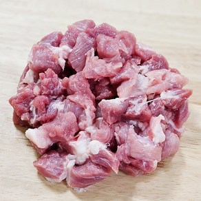 국내산 돼지고기 찌개용 꼬치 냉장육 300g 캠핑 밀키트 앞다리살 전지 바베큐 홈파티, 1개