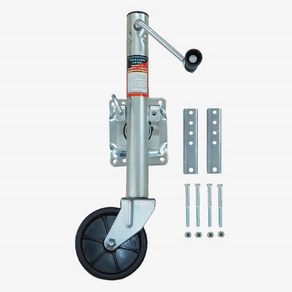 트레일러잭 6인치 바퀴 (옆으로젖힘)-1000LBS(450Kg)