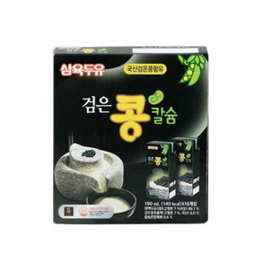 검은콩 칼슘두유 190ml 16팩, 0.19l, 16개