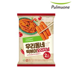 풀무원 우리동네 떡볶이 오리지널 2인 330g, 1개