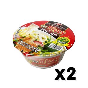 오라이시 포보베트남쌀국수 용기컵라면 71g x 2개