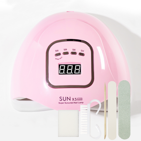 네일블라썸 80W UV/LED SUNX5 젤램프, 1개, 베이비핑크