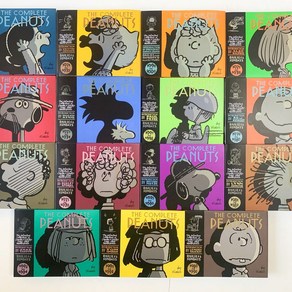 피너츠 스누피 북 The Complete Peanuts 15권 세트, 15권 하드커버 세트