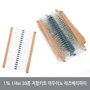 B95 30종 저항세트 키트 아두이노 라즈베리파이, 30종저항세트, 1개