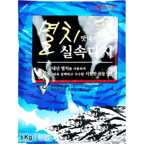 멸치맛내기실속다시 1KG푸드코리아 BOX(10), 1kg, 10개