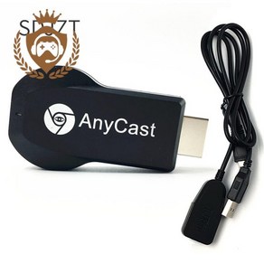 256M Anycast M2 Iii Miacast Any Cast Ai Play Hdmi 1080p Tv 스틱 Wifi 디스플레이 수신기 Ios Andiod, 1개