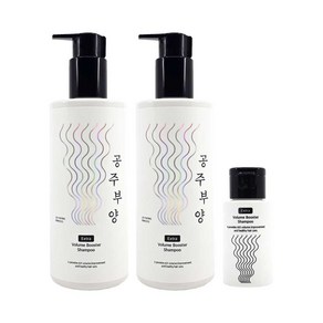 [홈쇼핑 최신상] 가히 공주부양 샴푸 500ml 2개+30ml 볼륨 부스터, 1개, 1.03L