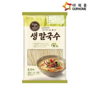 아워홈 생칼국수 450g 2128635, 1개