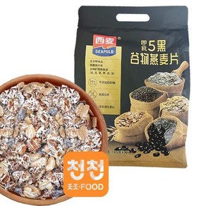 블랙오곡 오트밀 540g씨마이 얜마이팬, 540g, 1개