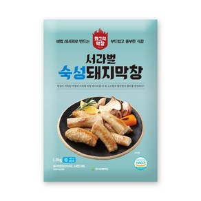 대구 서라벌 대용량 생막창 숙성 돼지막창 1.8kg, 2개