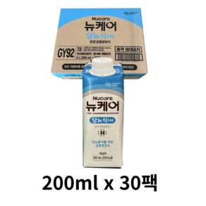 뉴케어 당뇨식DM 200ml x 30팩 정품, 30개