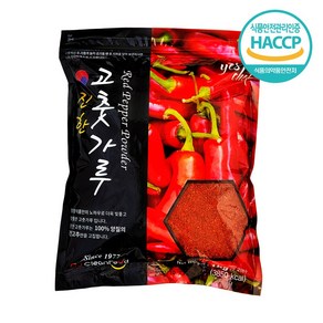 24년 청정식품 HACCP 국산 햇 고춧가루 굵은가루 1kg