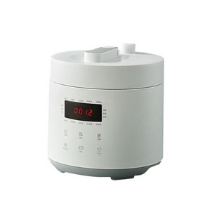 110V / 220V 가전 제품 2.5L 압력 밥솥 스마트 밥솥 작은 전기, White, 1개