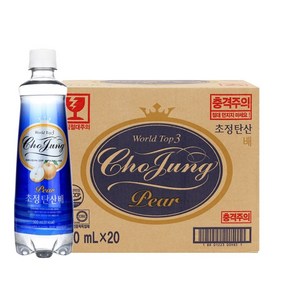 초정탄산수 배향 탄산음료, 40개, 500ml