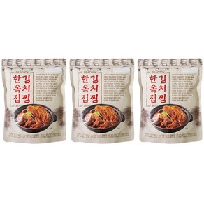 피코크 아삭한 김치와 담백한 고기의 조화 한옥집 김치찜 500g 냉장, 3개