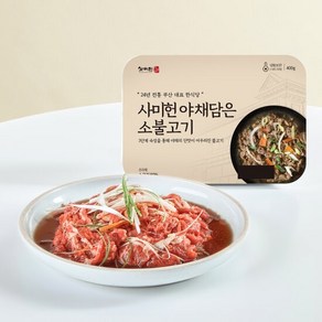 사미헌 야채담은 소불고기3팩(400G*3팩), 400g, 3개