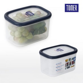 아트박스/마이스타일 토마 TOMER 직사각(2호) 550ml 보관밀폐용기